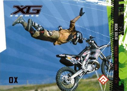 2004 Pro Core Sports X Games #21 Ox Front